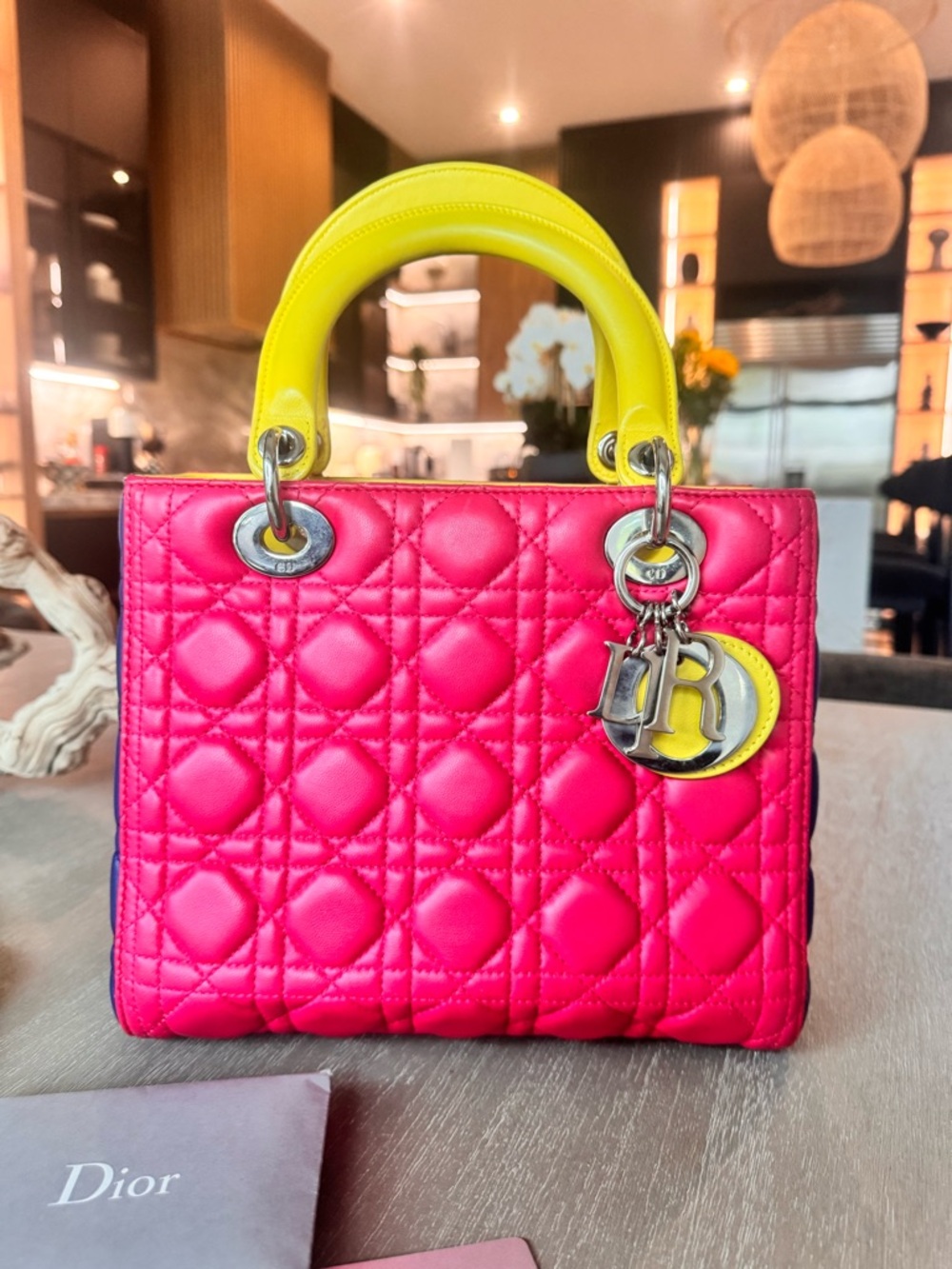 Lady Dior Tri-Color Medium - Picture 4 of 10